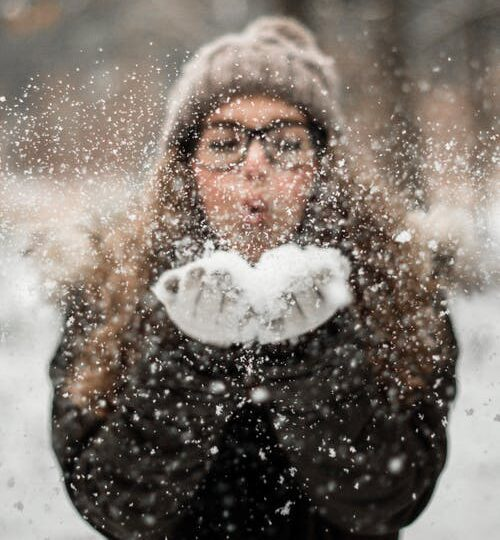 Sparkling Snow Dust Images